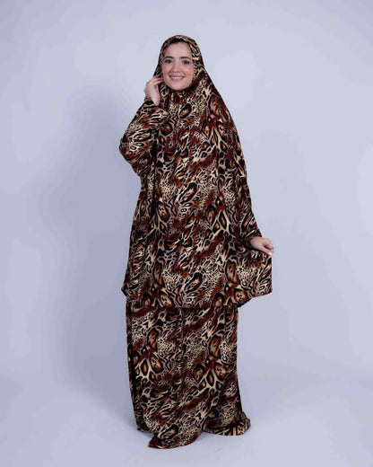 Printed Viscose Isdal Two Pieces