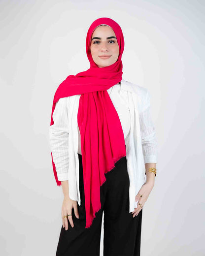 Crinkled Modal Scarf