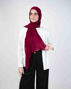 Crinkled Modal Scarf