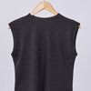 Ribbed Sleeveless Basic - Black