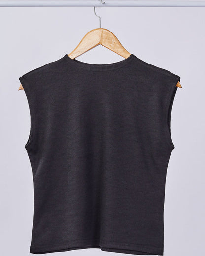 Tie Shop| Sleeveless Cotton Bodysuit | Soft | Practical | بادى قطن