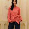 Wrap Top - Salmon Pink