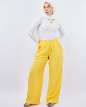 Wide Linen Pants