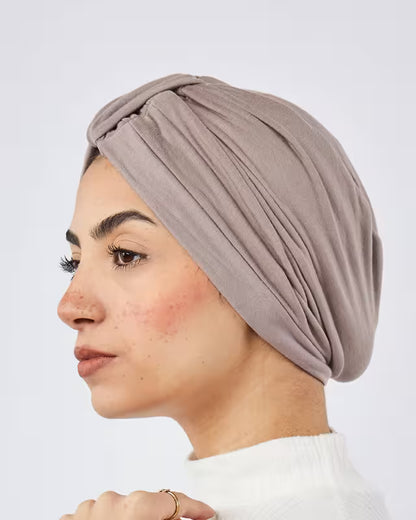 Knotted Cotton Turban