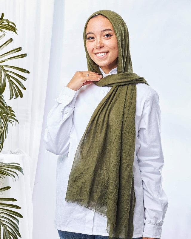 Tie Shop |Plain Viscose Scarf | طرحه فيسكوز