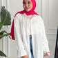Tie Shop | Modest Wear | Button Style Shirt قميص كتان - بلوزة كتان