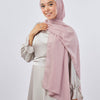 Shimmery Chiffon Scarf - Lemonade Rose