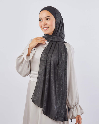 Tie Shop | Shimmery Chiffon Scarf طرحة شيفون سادة - ايشارب شيفون سادة