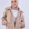 Teddy Sweater - Dark Beige