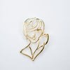 Zia pin - Golden