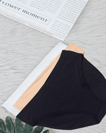 3- Pack Basic Cotton Bikini