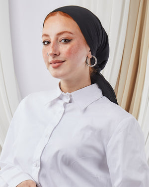 Tie Shop | Square Plain Crinkled Chiffon