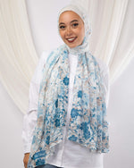 Chi Chi Slim Chiffon Scarf Soft Lightweight Designs | Tie Shop | Antique White