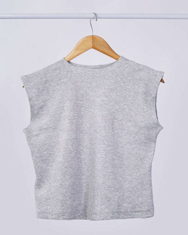 Tie Shop| Sleeveless Cotton Bodysuit | Soft | Practical | بادى قطن