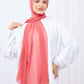 Tie Shop | Blush Pink	طرحة شيفون سادة - ايشارب شيفون سادة