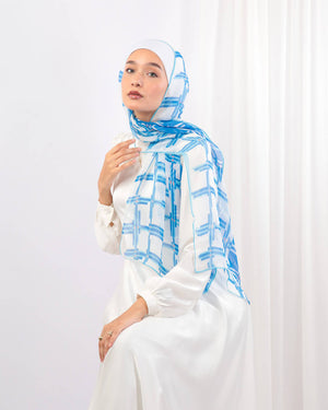 Tie Shop | Printed Chiffon Silk	طرحة شيفون - ايشارب شيفون