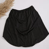 Satin Skirt - Black