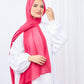 Tie Shop | Blush Pink	طرحة شيفون سادة - ايشارب شيفون سادة