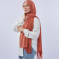 Tie Shop | Plain Wide Crinkled Chiffon | طرحة شيفون سادة - ايشارب شيفون سادة 