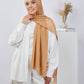 Tie Shop | Plain Wide Crinkled Chiffon | طرحة شيفون سادة - ايشارب شيفون سادة 