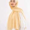 Plain Linen Scarf - 1