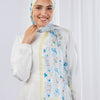 Blossom Chains - White - Light Green