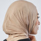 Tie Shop | Plain Turbona with Clips | تربونة باندنا كلبس |بونية قطن
