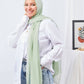Tie Shop | Plain Wide Crinkled Chiffon | طرحة شيفون سادة - ايشارب شيفون سادة 