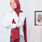 Tie Shop | Plain Wide Crinkled Chiffon | طرحة شيفون سادة - ايشارب شيفون سادة 