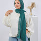 Tie Shop | Plain Wide Crinkled Chiffon | طرحة شيفون سادة - ايشارب شيفون سادة 