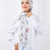 Iris Blooms - White, Blue & Red