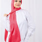 Tie Shop | Plain Satin Scarf	طرحة ستان - ايشارب ستان