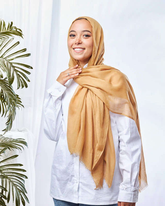 Tie Shop |Plain Viscose Scarf | طرحه فيسكوز