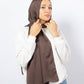 Tie Shop | Plain Satin Scarf	طرحة ستان - ايشارب ستان