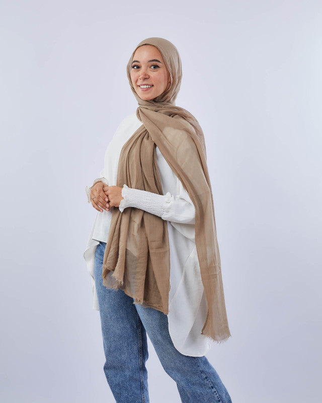 Tie Shop |Plain Viscose Scarf | طرحه فيسكوز