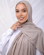 Tie Shop | Cotton Kuwaiti Scarf	طرحة قطن كويتى - حجاب قطن كويتى