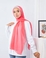 Tie Shop | Plain Crinkled Chiffon طرحة شيفون سادة  