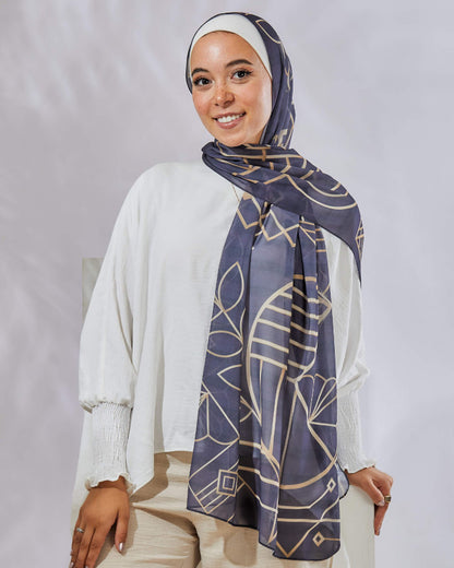 Tie Shop | Utopia Chi Chi Chiffon Scarf طرحه شيفون