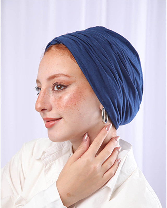 Tie Shop | Pleated Cotton Turban	تربون قطن  - تربون قطن