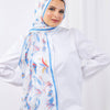 Iris Blooms - White & Blue