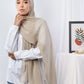 Tie Shop | Plain Wide Crinkled Chiffon | طرحة شيفون سادة - ايشارب شيفون سادة 