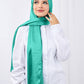 Tie Shop | Plain Satin Scarf	طرحة ستان - ايشارب ستان