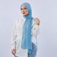 Tie Shop | Plain Crinkled Chiffon طرحة شيفون سادة  