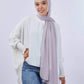 Tie Shop | Blush Pink	طرحة شيفون سادة - ايشارب شيفون سادة