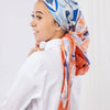 Water Lily - Blue \ Orange