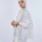 Tie Shop | Plain Crinkled Chiffon طرحة شيفون سادة  