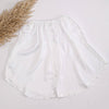 Satin Skirt - Off White