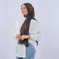 Tie Shop | Plain Crinkled Chiffon طرحة شيفون سادة  