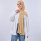 Tie Shop | Plain Wide Crinkled Chiffon | طرحة شيفون سادة - ايشارب شيفون سادة 