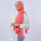 Tie Shop | Plain Wide Crinkled Chiffon | طرحة شيفون سادة - ايشارب شيفون سادة 